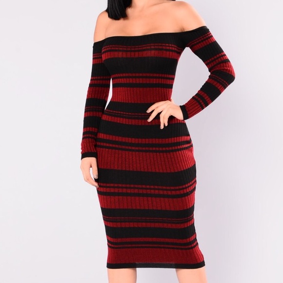 fashion nova striped dress